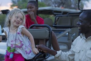 family safari botswana children guide