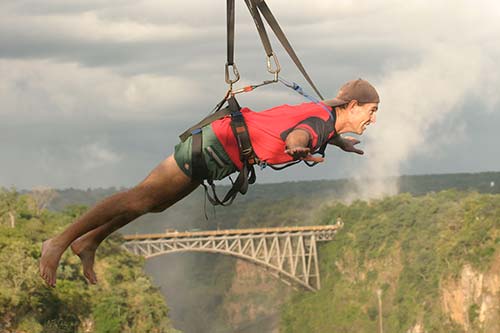 Thrill Seeking at Victoria Falls