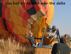 Lisa hot air balloon delta 2