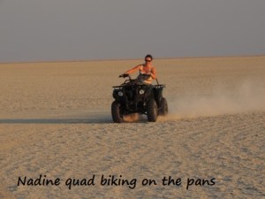 Nadine quad biking 2