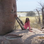 Gaba at Baines Baobabs in Nxai Pan National Park 