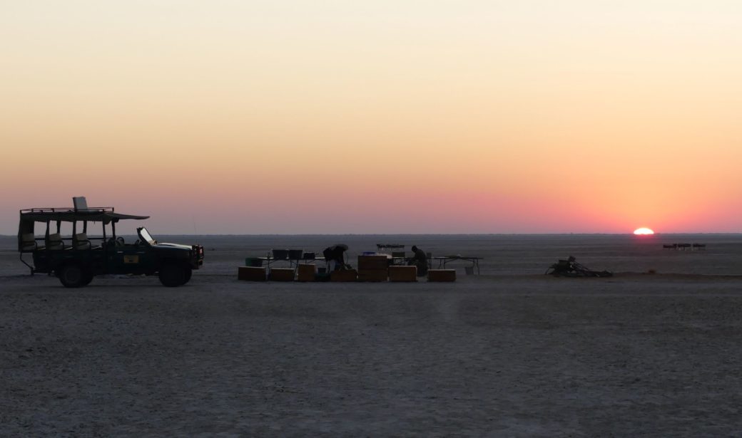 Makgadikgadi pans sleepout