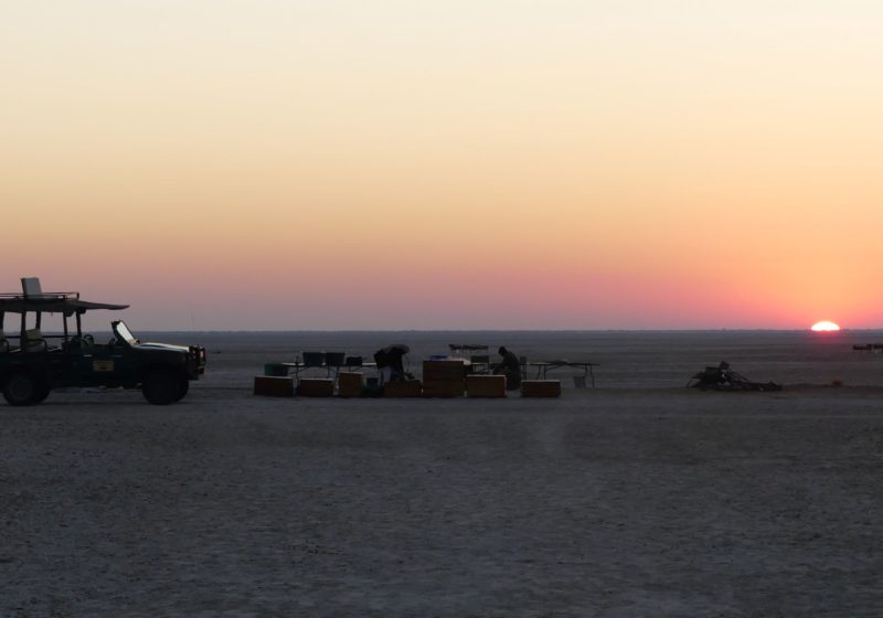 Makgadikgadi pans sleepout