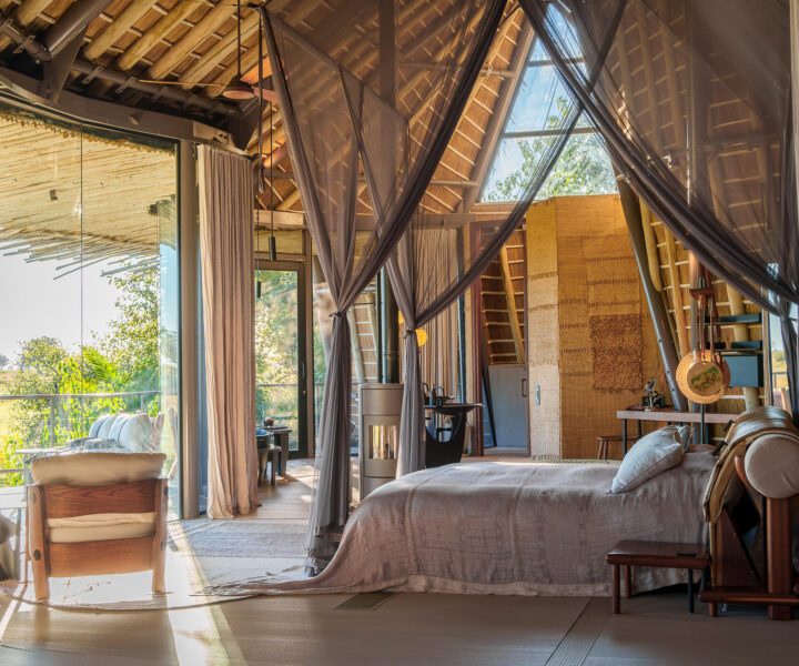 Jao Camp in the private Jao Reserve, Okavango Delta - Botswana